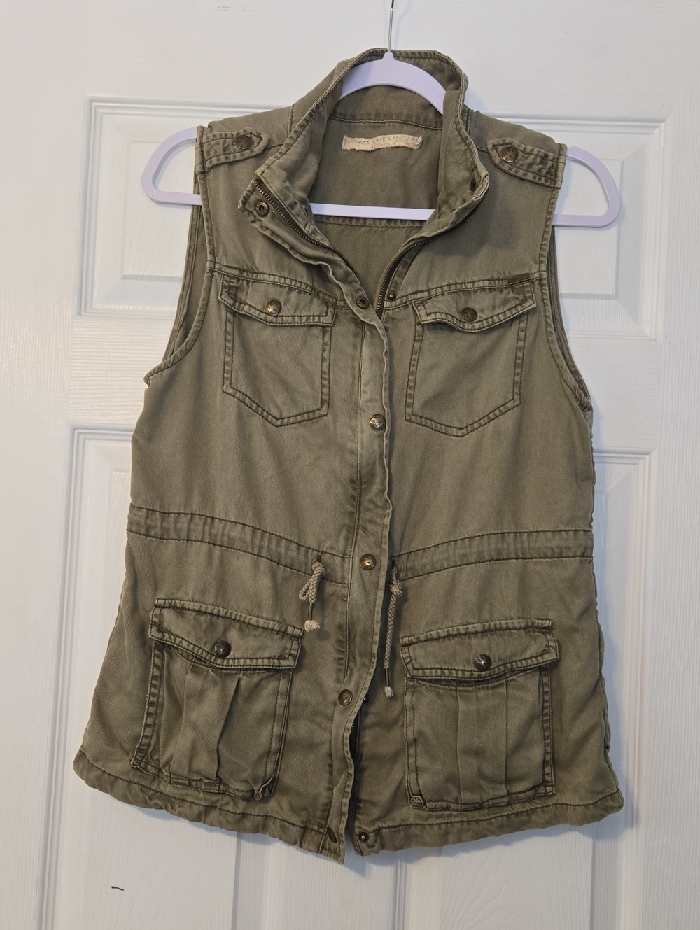 Max Jeans Olive Green Label Tencel Garment